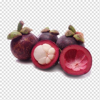 Mangostine fruit, Fruit salad Purple mangosteen Tropical fruit Juice, mangosteen transparent background PNG clipart