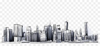 Manhattan Cities: Skylines Drawing - city 