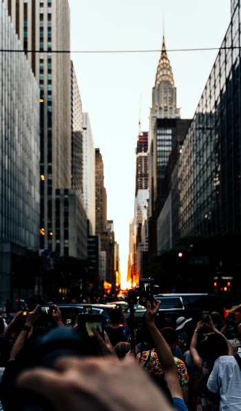 Manhattanhenge 2019.