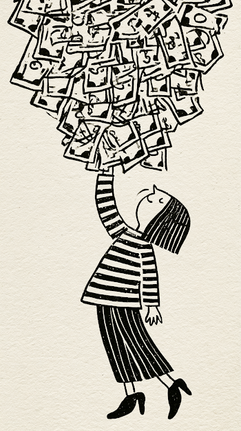 Manifesting Wealth Illustration