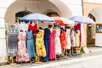 Mannequins on a Street