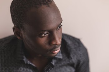 Mans Portrait Above