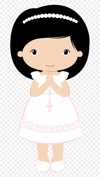 Manualidades, Primera Comunión, Imágenes Gif, Anuarios, - First Communion Girl Clipart