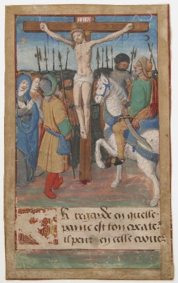 Manuscript Leaf with the Crucifixion, | Free Photo - rawpixel