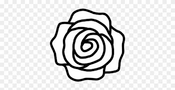 Many, Many Fairy Chess Pieces Are Defined By Their - Top View Rose Drawing