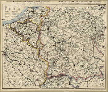 Map military and commercial Franco-German | Free Photo - rawpixel