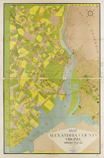 Map of Alexandria County, Virginia | Free Photo - rawpixel