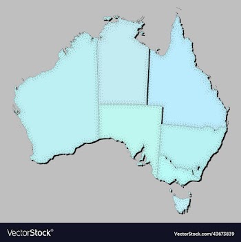 map of australia