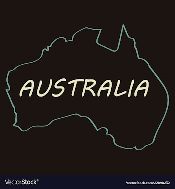 Map of australia vector image