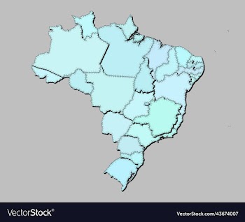 map of brazil