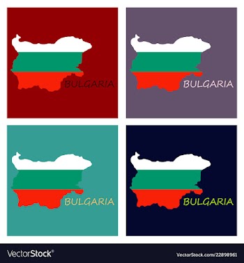 Map of bulgaria icon vector image