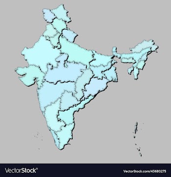 map of india