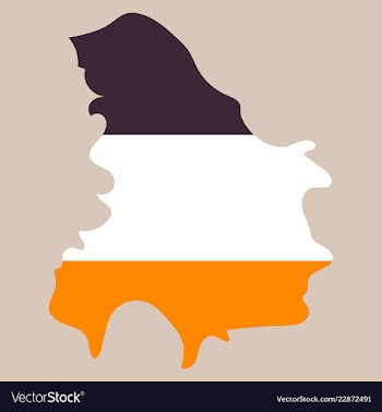 Map of yugoslavia vector image