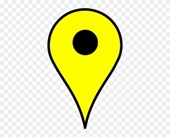 Map Pin Yellow Clip Art At Clker - Google Map Pin Yellow