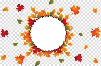 Maple leaf, Autumn maple leaf title box transparent background PNG clipart