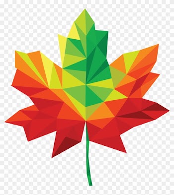 Maple Leaf Clip Art Free - Maple Leaf Geometric Png