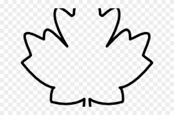 Maple Leaf Clipart Clip Art - Black And White Leaf Clipart