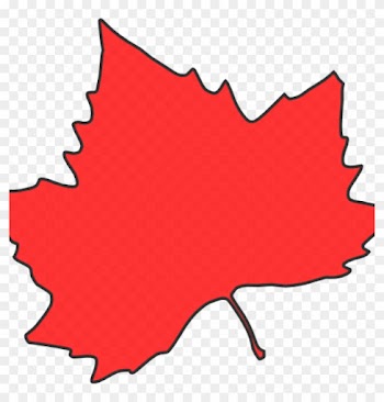 Maple Leaf Clipart Maple Leaf Clip Art At Clker Vector - Red Fall Leaf Clip Art