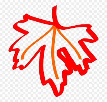 Maple Leaf Clipart Orange - Maple Leaf Outline