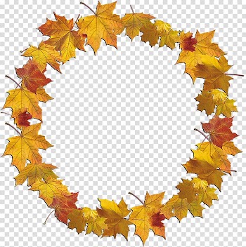 Maple leaf Frames , Frame autumn transparent background PNG clipart