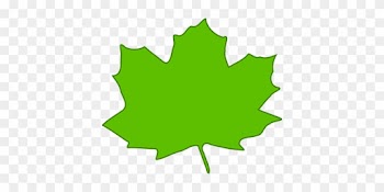 Maple, Leaf, Green, Plant, Nature - Cartoon Light Green Leaf