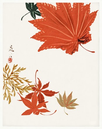 Maple Leaves by Shibata Zeshin | Free Photo Illustration - rawpixel
