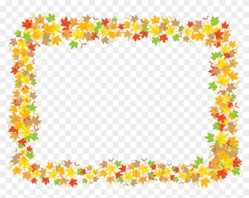 Maple Leaves Frame By Flashtuchka - Leaf Frame Png