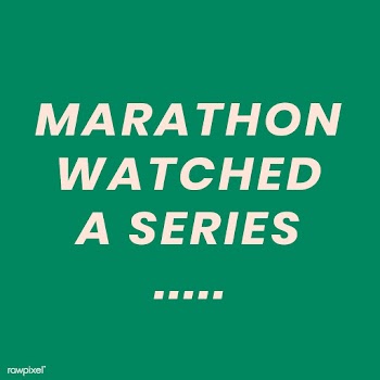 Marathon watched a series, self quarantine activity design element | Free  vector - 2316528