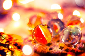 Marble Balls Close-up Photo