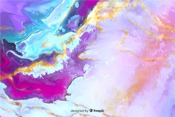 Marble paint background Free Vector