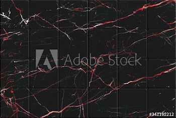 Marble patterned tiles