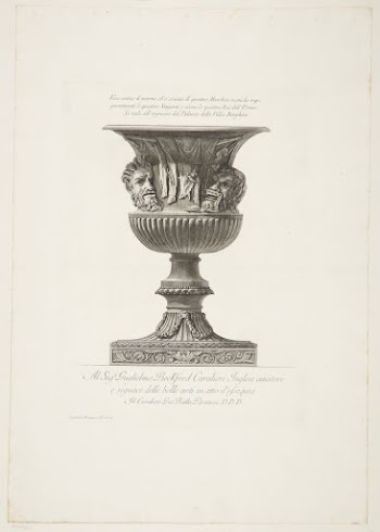 Marble vase decorated with four | Free Photo - rawpixel