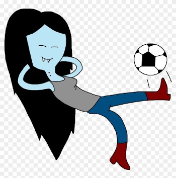 Marceline Doing Embassies With Soccer Ball By Marcospower1996 - Marceline Doing Embassies With Soccer Ball By Marcospower1996