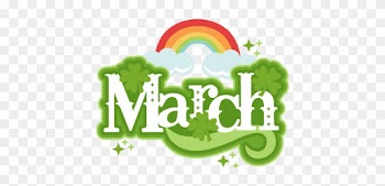 March Word Search Bundle - March Clipart