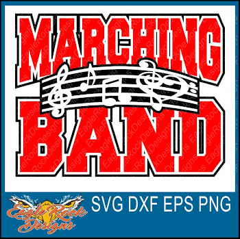 Marching Band SVG DXF EPS Png Cut File Band Band Mom | PNGio