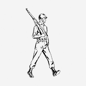 Marching soldier drawing, vintage job | Free Photo - rawpixel
