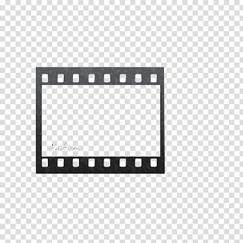 Marcos, black film tape frame transparent background PNG clipart