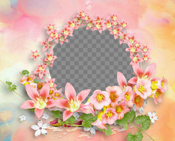 Marcos de flores para imprimir | printable paper | Flowers gif ...