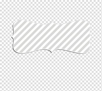 Marcos, grey and white striped ribbon template transparent background PNG clipart