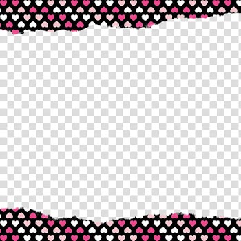 Marcos tipo papel, black and multicolored heart transparent background PNG clipart