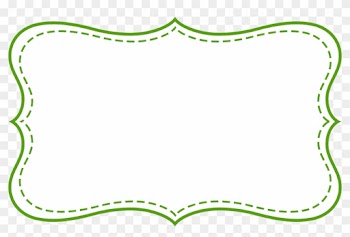 Marcos Vintage Gratis Para Imprimir - Frame Vintage Verde Png