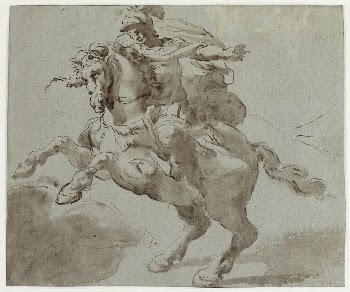 Marcus Curtius throws his horse | Free Photo - rawpixel