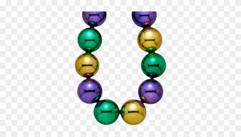 Mardi Gras Beads Clip Art - Transparent Mardi Gras Beads