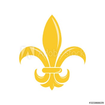 mardi grass insignia icon
