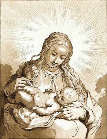 Maria met kind (ca. 1778&ndash;1838) by Anthonie van den Bos. Original from The Rijksmuseum. Digitally enhanced by rawpixel.