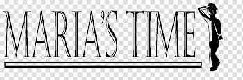 Maria Time banner transparent background PNG clipart