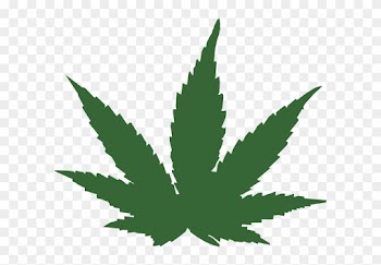 Marijuana Leaf Clip Art At Clker - Weed Leaf Clip Art