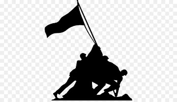 Marine Corps War Memorial Raising the Flag on Iwo Jima Battle of Iwo Jima Washington, D.C. - memorial vector 