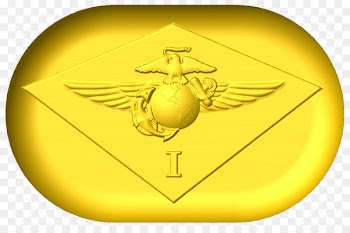 Marine expeditionary unit Marines 1st Marine Division Military Battalion - avogato badge 