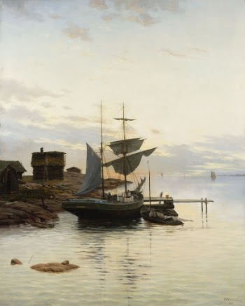 Marine landscape, motif from hirvisalo, | Free Photo - rawpixel